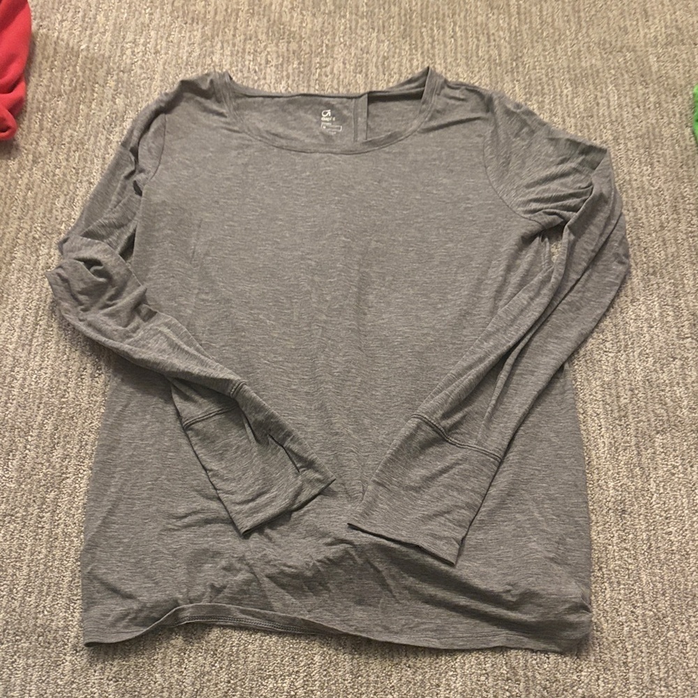GAP Gray Long Sleeve Top